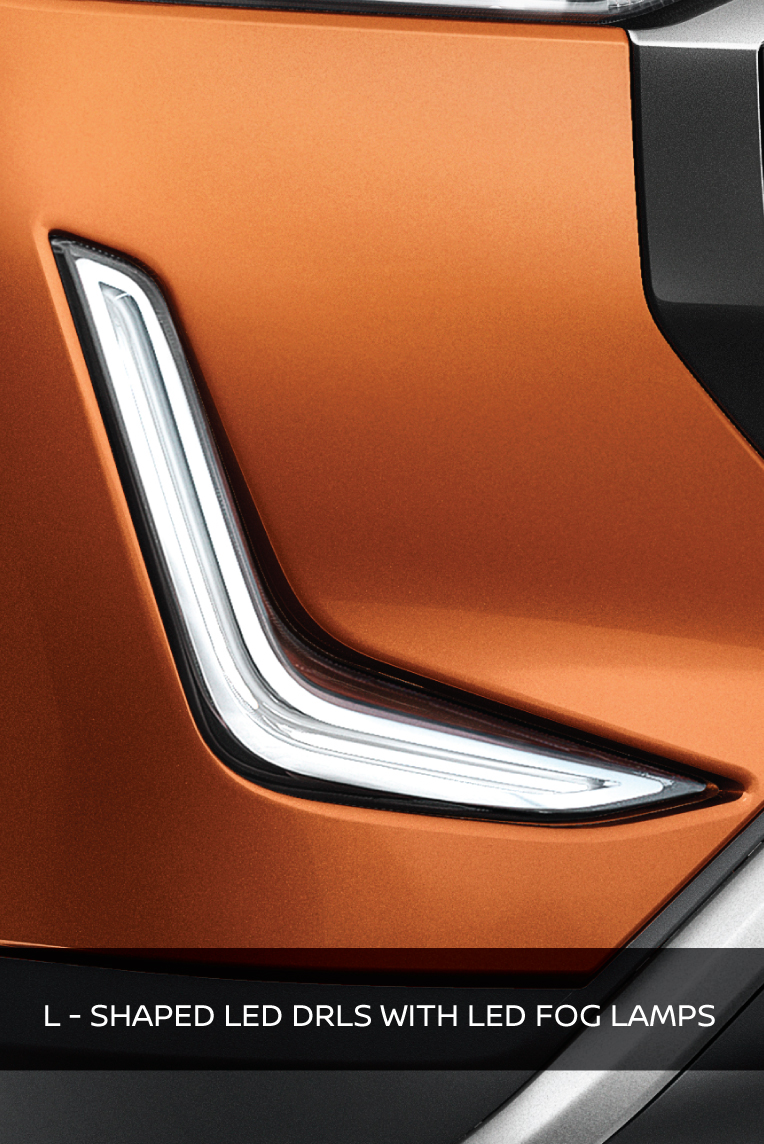 Передняя часть Nissan Magnite с крупной решёткой