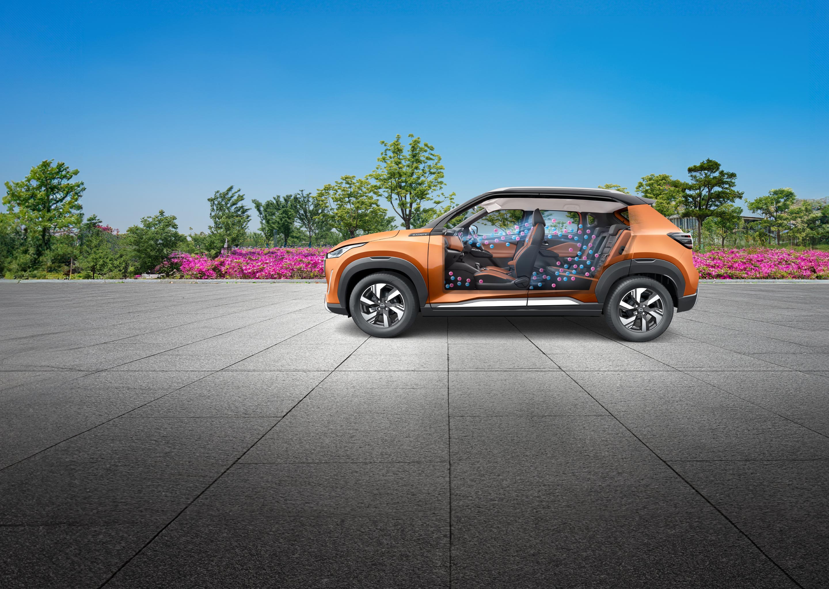 Nissan Magnite, экстерьерный ракурс
